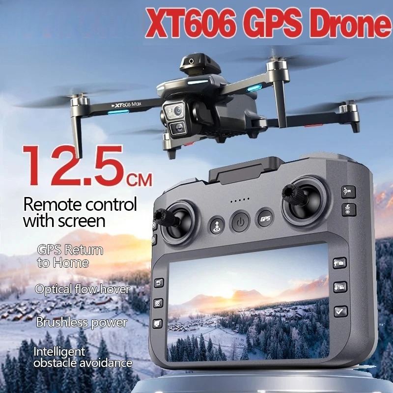 Drone Multispectral - Original XT606 MAX GPS-Drohne 4k Professionelle