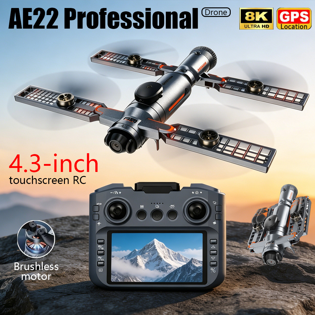 Drone Video Production - Verbesserte AE22 PRO MAX Faltbare Drohne