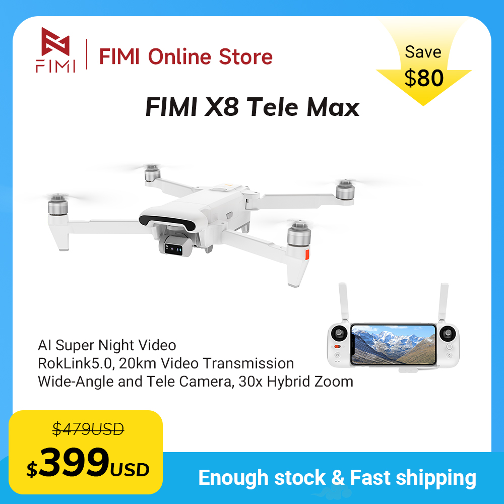 Drone Thermal Imaging - FIMI X8 Tele Max Drohne 4K
