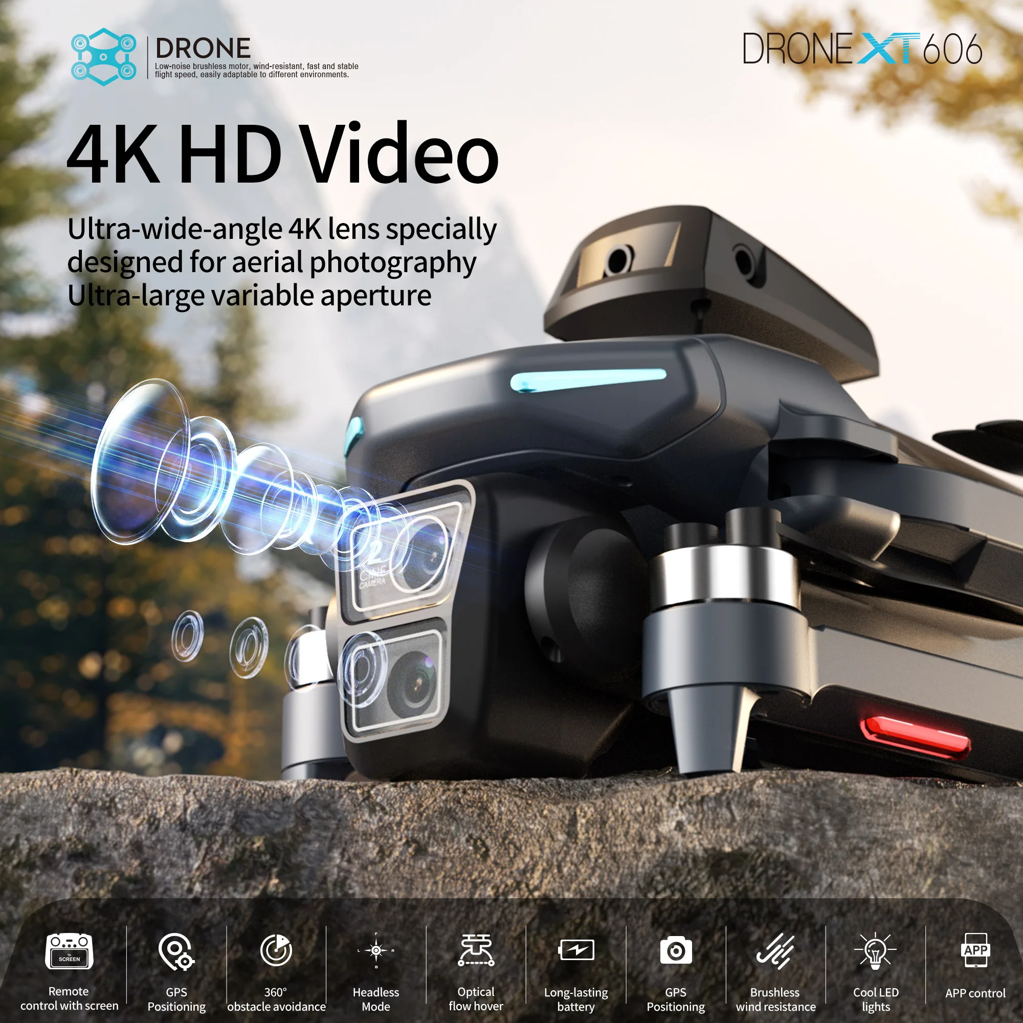 Original XT606 Drohne Professi – Drone Thermal Imaging Bewertung und Preis