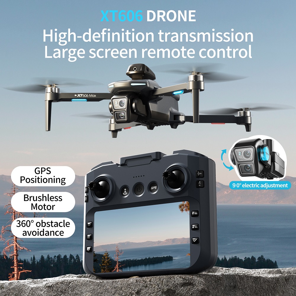 XT606 MAX 3 Akku-Drohne 4K 8K  – Drone Thermal Imaging Bewertung und Preis