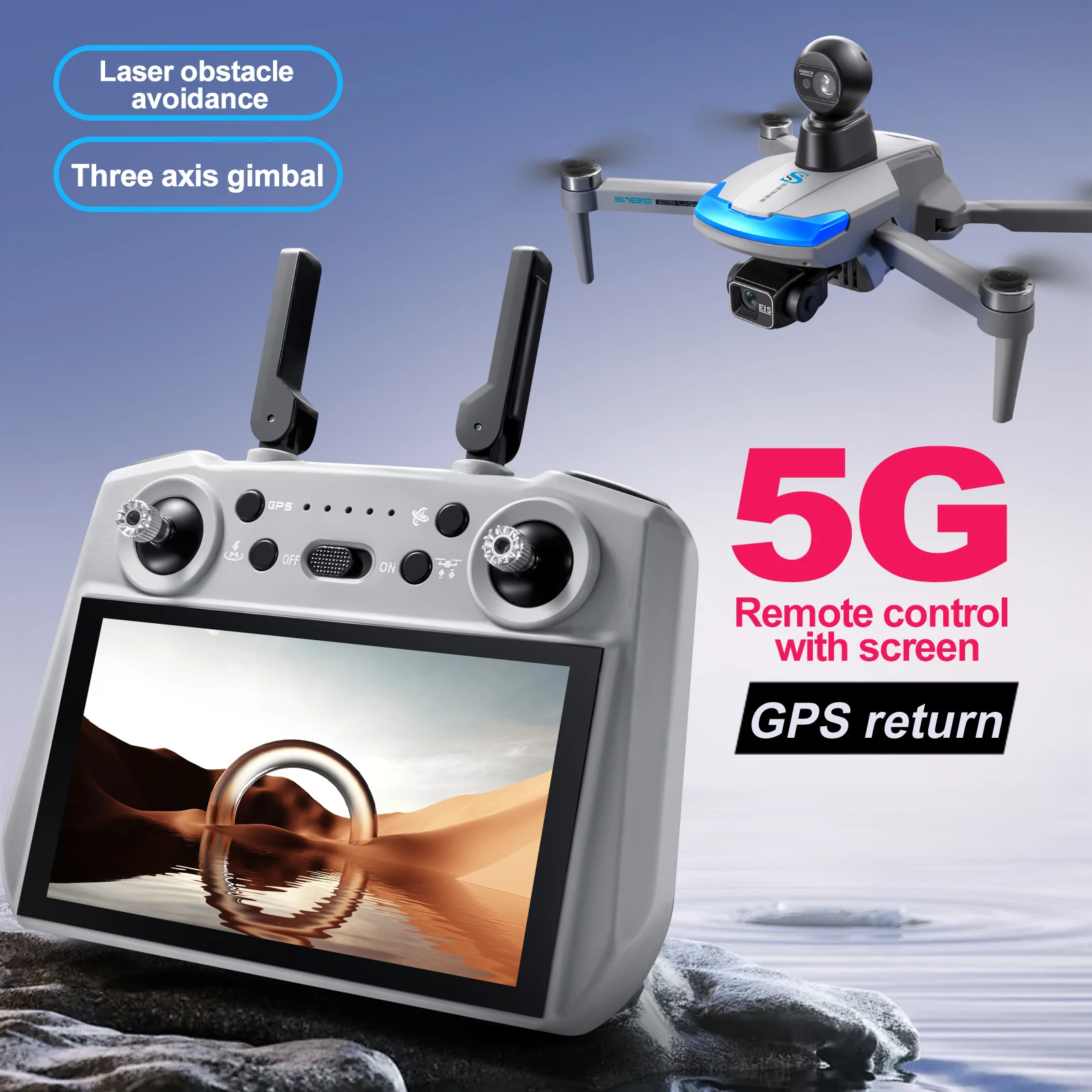 S185 Professionelle Drohne 2,7 – Drone Multispectral Bewertung und Preis