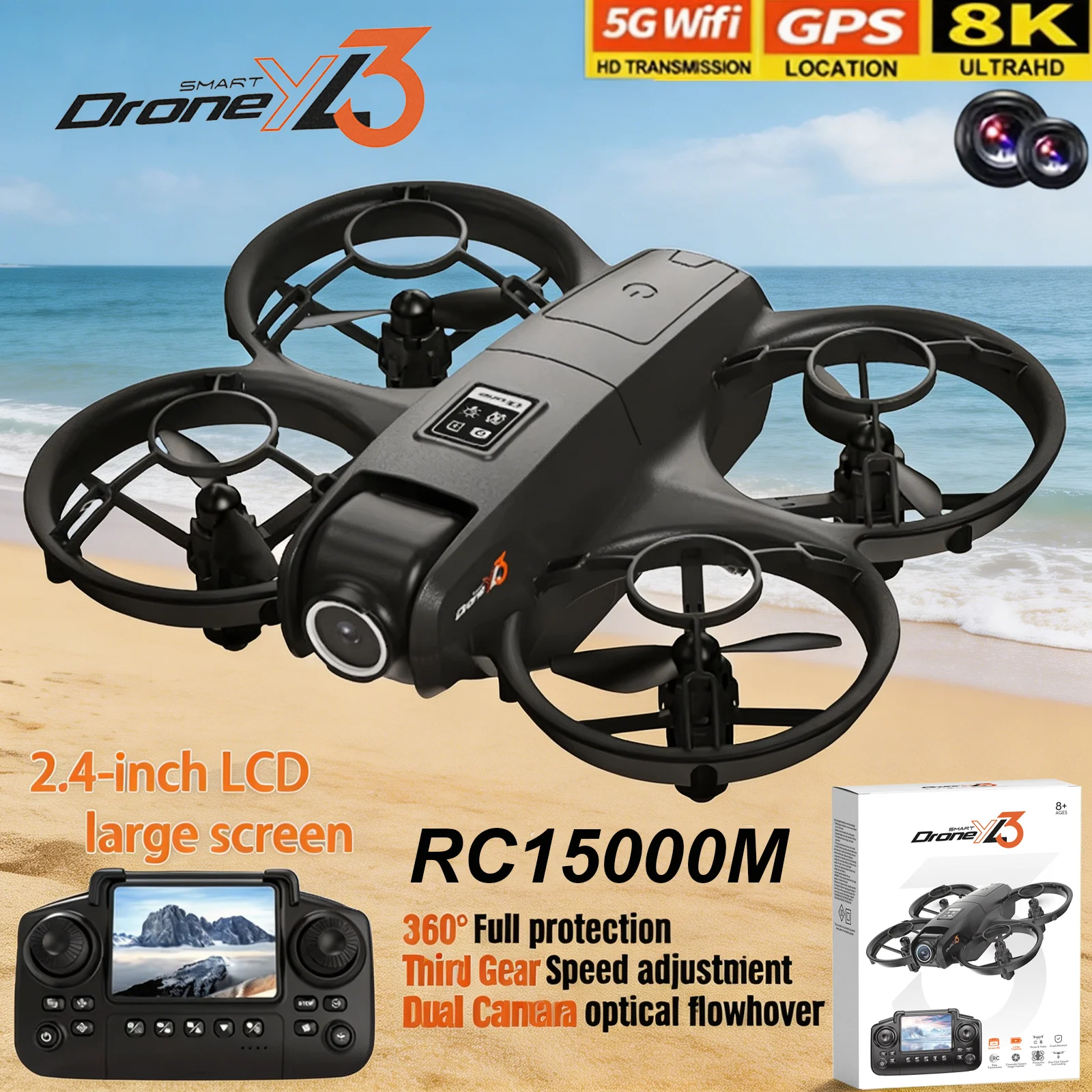 Neue YL3 RC-Drohne mit 8K 1080 – Drone Photogrammetry Bewertung und Preis